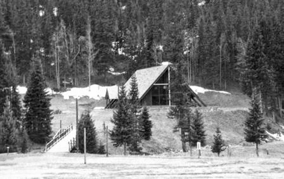 Chapel at Frontier Boys Camp in the 1960s.