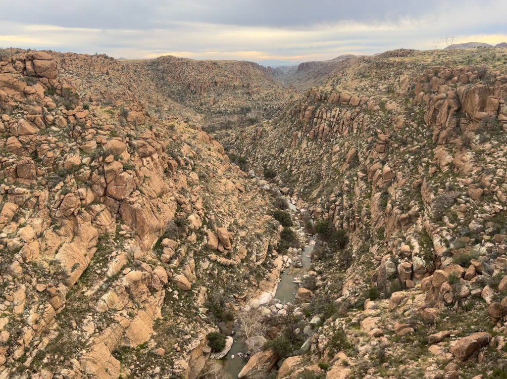 Ga’an Canyon in Oak Flat.