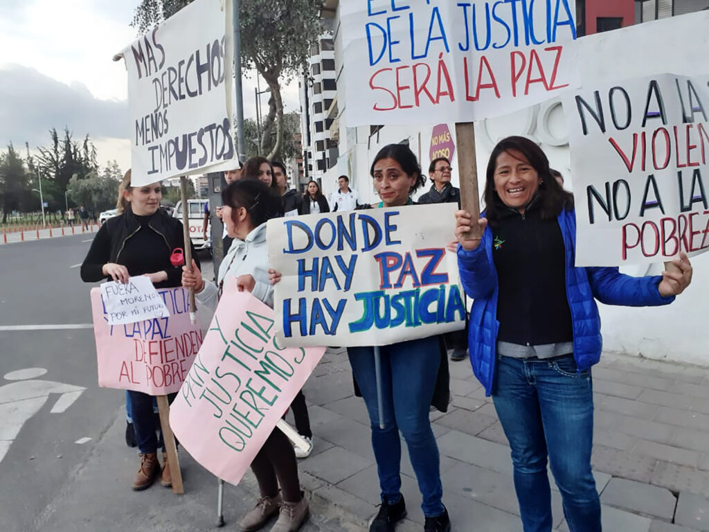 Protests in Ecuador