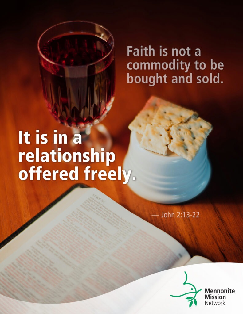 A relationship offered freely