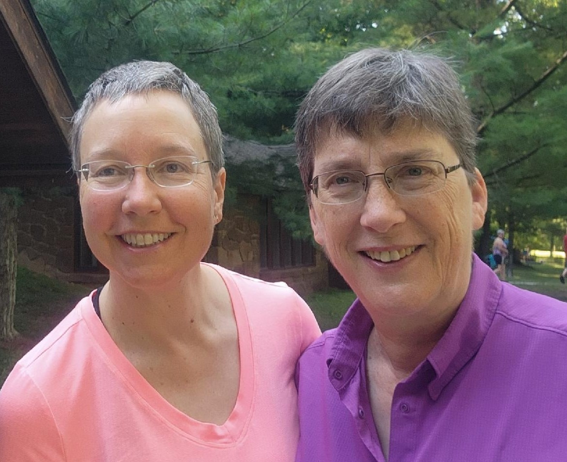 Barbara West and Kathy Howell