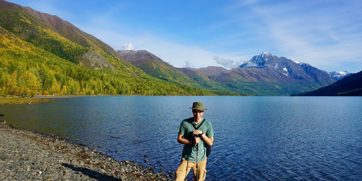 ​Sam Setiawan is a participant with the 2021-2022 Anchorage Service Adventure unit. Photo by Michael Oyer.