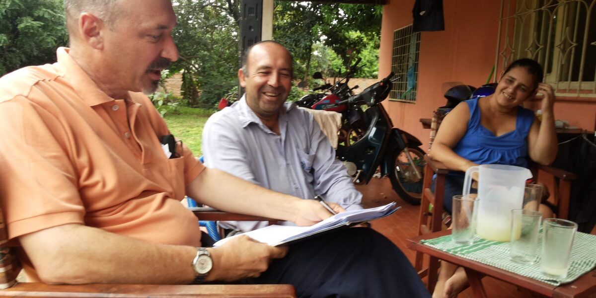 ​C Paul Amstutz and chaplain Pascual Cantero with his wife Rosi share about chaplaincy experiences in Caaguazú