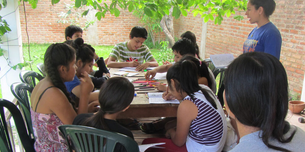 vacation Bible school in Bolivia