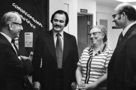 Nelson Kauffman, Lupe DeLeon, Mary Martin & Simon Gingerich 1977