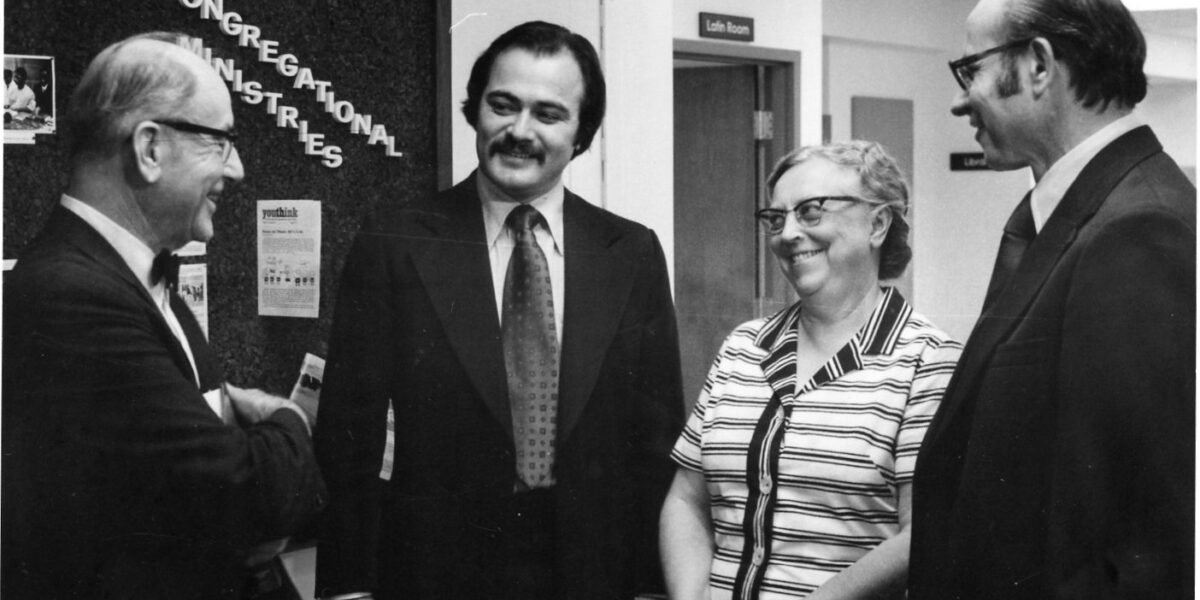 Nelson Kauffman, Lupe DeLeon, Mary Martin & Simon Gingerich 1977