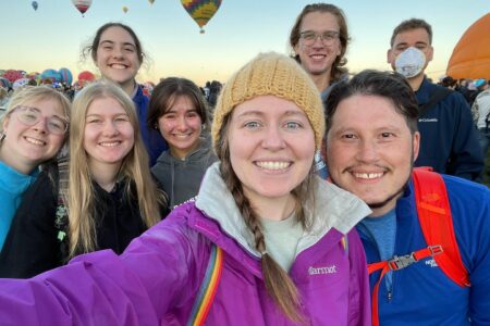 Colorado Springs and Albuquerque Service Adventure units at the balloon fest in Albuquerque