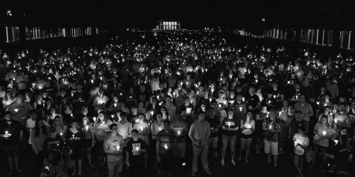 "UVA Candle Light Vigil" by Rick Stillings is licensed under CC BY-NC-SA 2.0