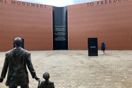 The Mission Network development team visited the National Monument to Freedom in Montgomery