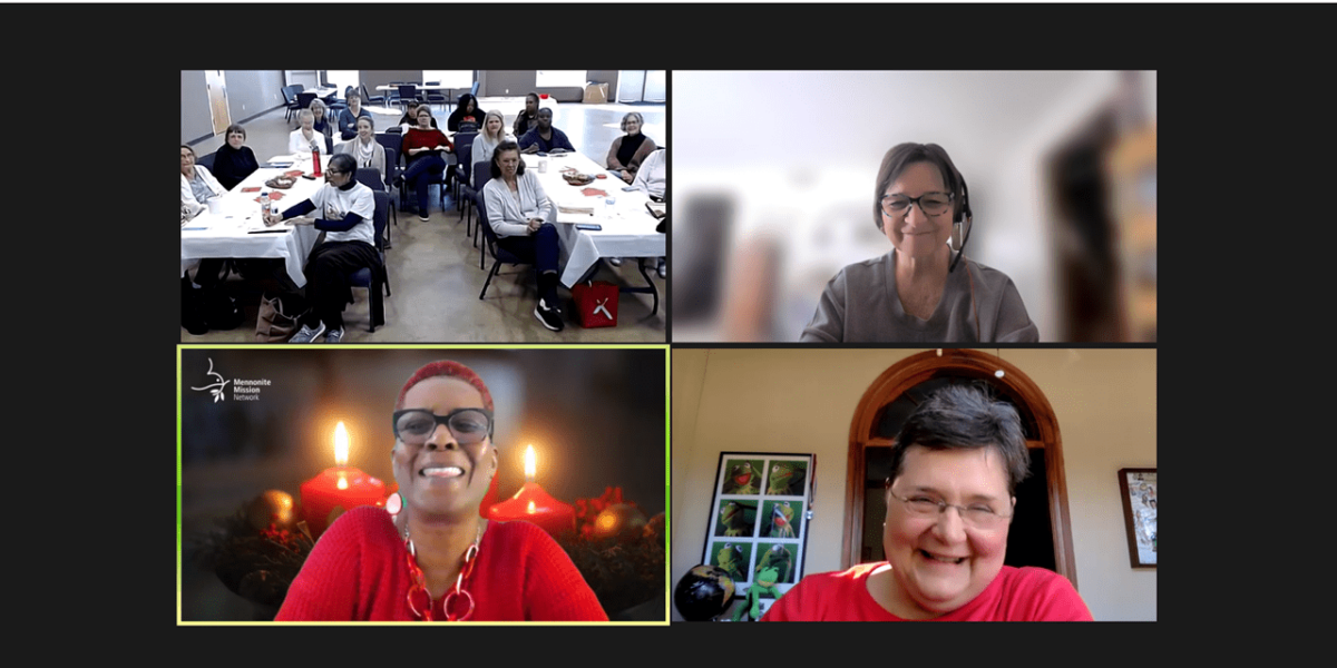 Top L to R: Gulf States Mennonite Women Annual Retreat attendees