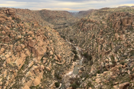 Ga’an Canyon in Oak Flat.