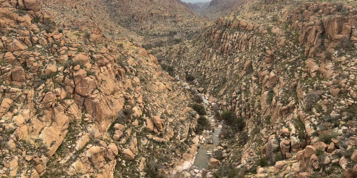 Ga’an Canyon in Oak Flat.