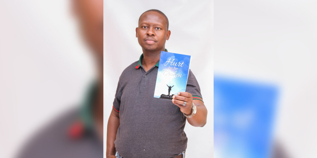 ​Lyenor Lionel Nkosi with his recently published autobiography