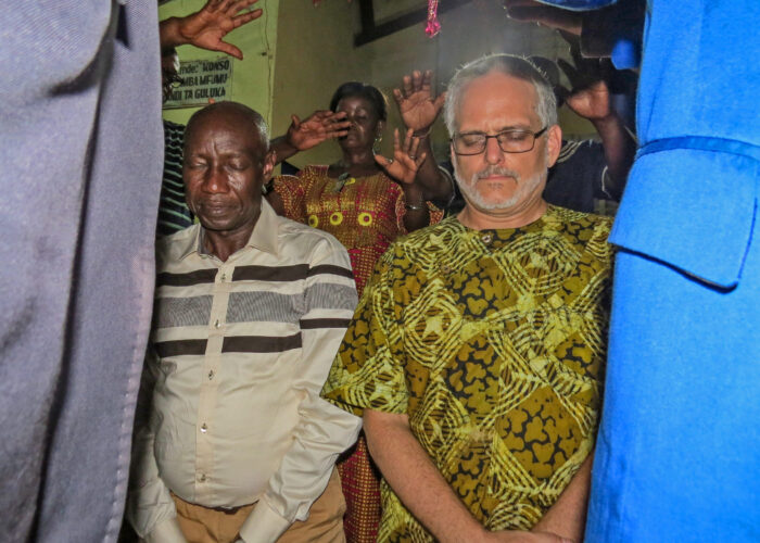 ​During the Africa Inter-Mennonite Mission  board meetings in Kitwit