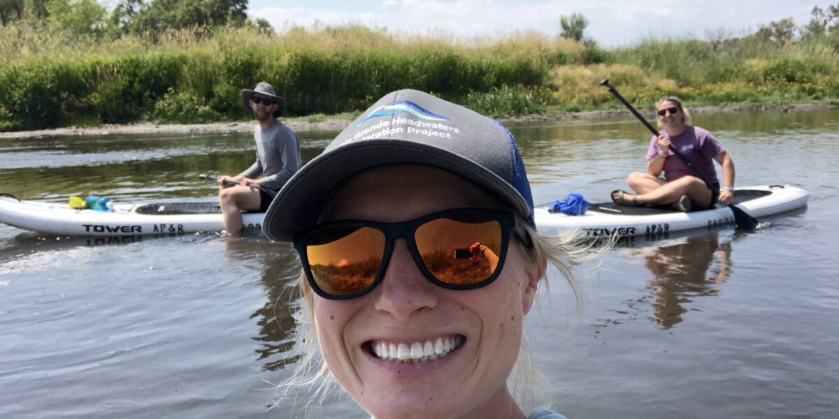 ​Rio Grande Headwaters Restoration Project (RGHRP) staff Connor Born