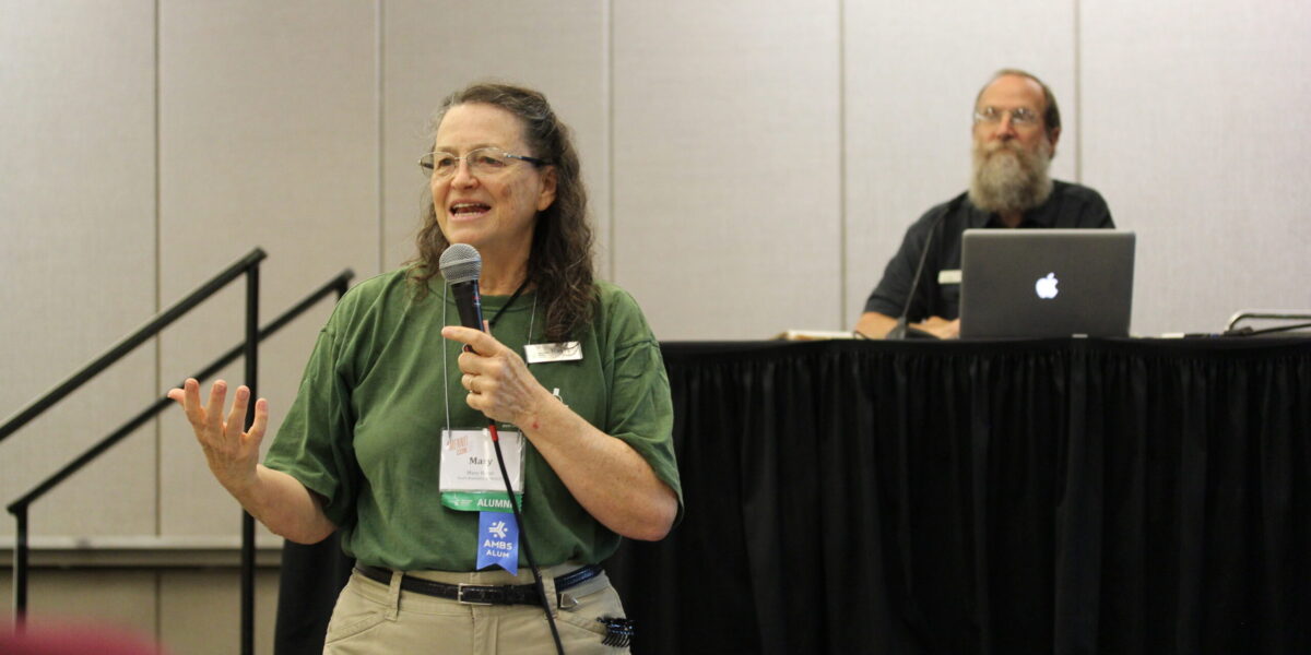 Mary and Mark Hurst led the 'Anger and forgiveness: gifts to share' seminar at the 2019 Mennonite Church USA convention in Kansas City. Photo by Travis Duerksen.