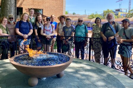 The 2023 Just Peace Pilgrimage civil rights learning tour group. Photo provided.