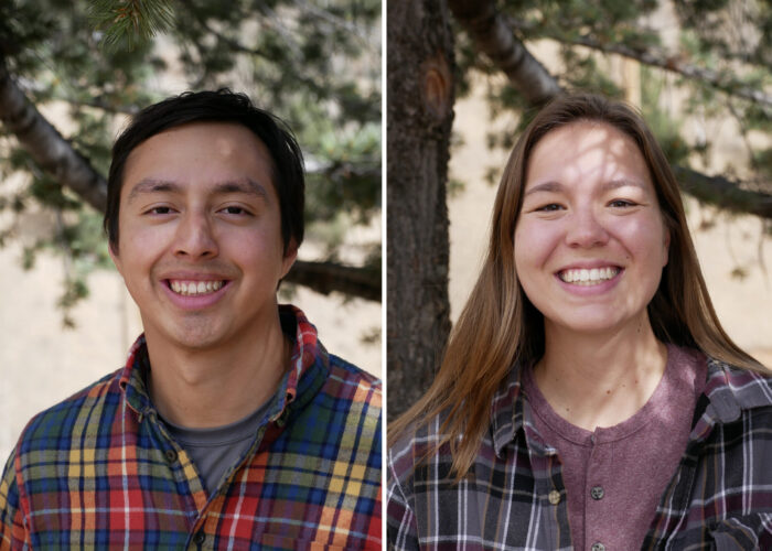 Left: Jonatan Moser serves with Mennonite Voluntary Service in Alamosa