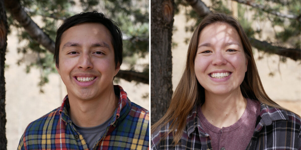 Left: Jonatan Moser serves with Mennonite Voluntary Service in Alamosa