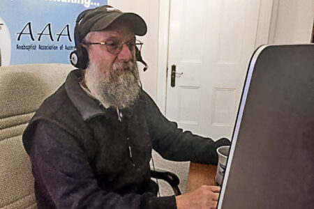 ​Mark Hurst has been conducting most of his work via virtual gatherings during the COVID-19 pandemic. Photo provided.