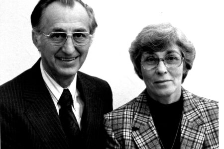 ​C. Norman and Ruth Kraus in 1984. Photo provided.