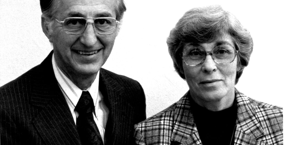 ​C. Norman and Ruth Kraus in 1984. Photo provided.