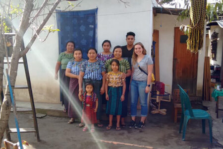 ​Sophie Miller enjoyed living with a Tz'utujil Maya indigenous host family in Cantón Panabaj