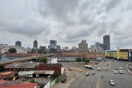 Travelling through Hillbrow. Photo by Seth Meyers.