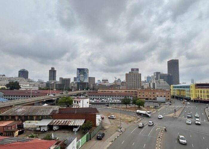 Travelling through Hillbrow. Photo by Seth Meyers.