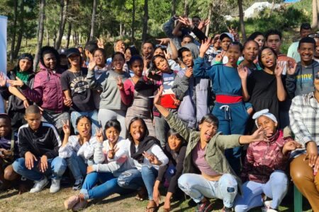 ​SADRA's four-day Peer Mediation and Conflict Resolution workshop trained 48 students at La Bri Olive Farm in Franschhoek