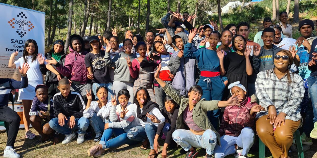 ​SADRA's four-day Peer Mediation and Conflict Resolution workshop trained 48 students at La Bri Olive Farm in Franschhoek