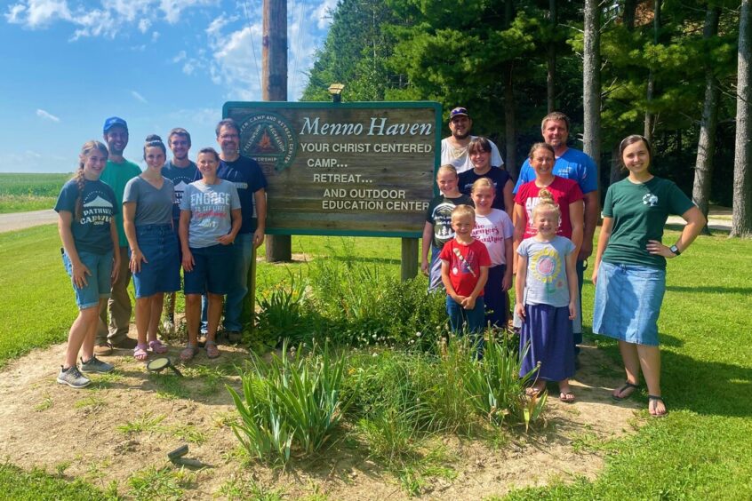 Menno Haven Camp & Retreat Center Entrance